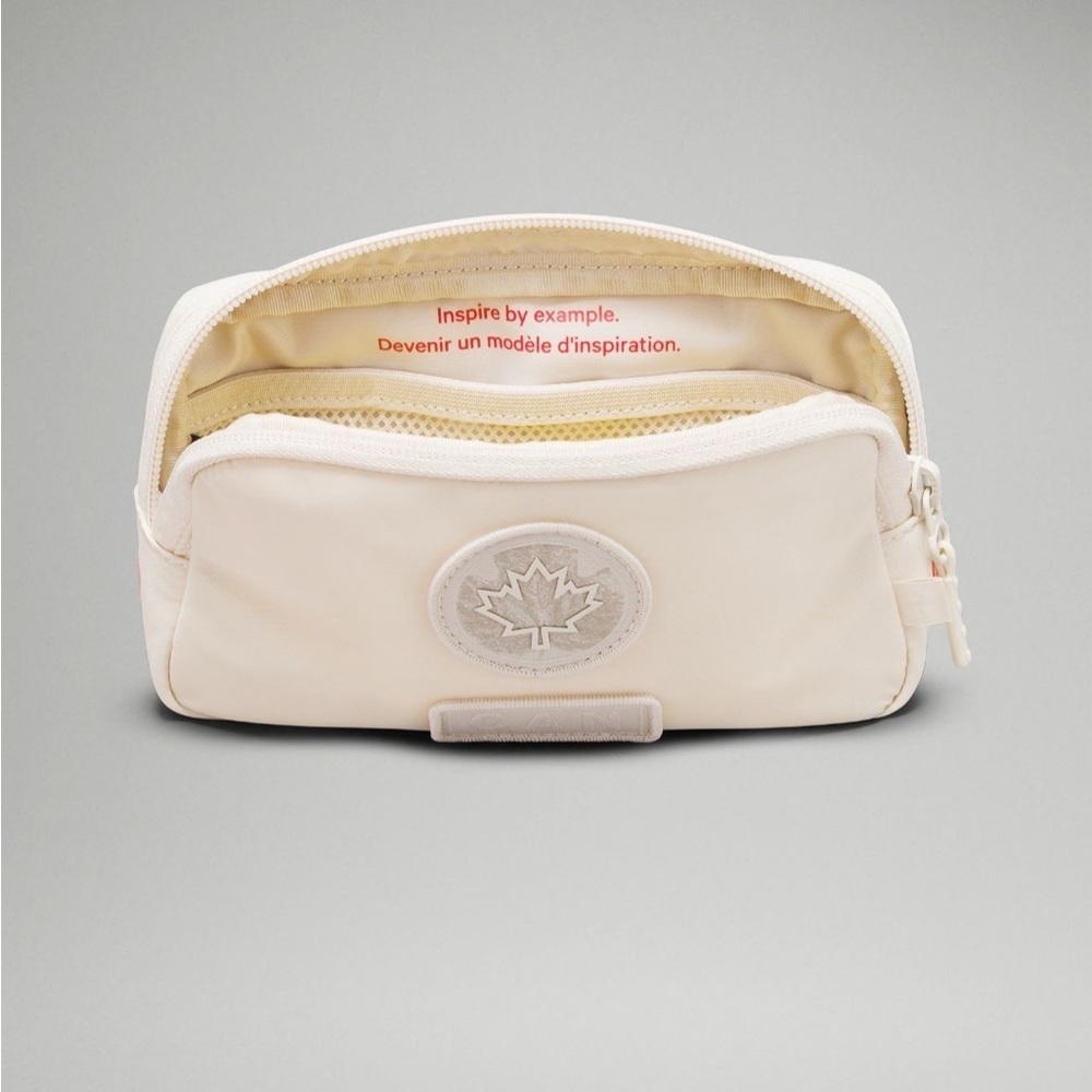 Lululemon Team Canada Future Legacy Mini Belt Bag in Cream - Picture 5 of 10